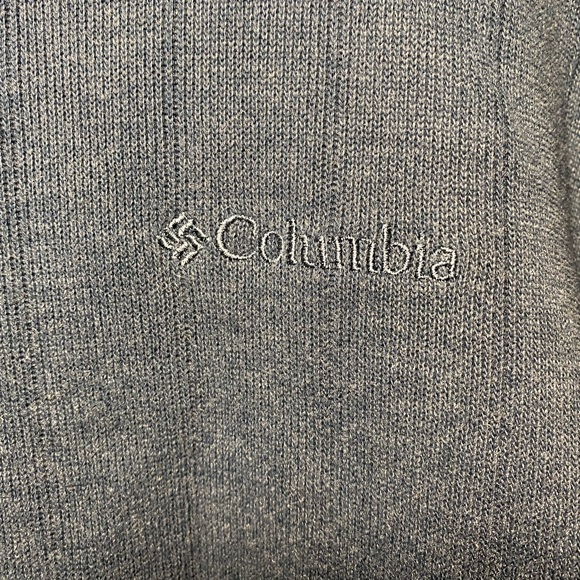 Men’s Columbia 1/4 Zip Pullover, Slate Blue - Picture 2 of 5